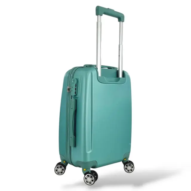 Σκληρή Βαλίτσα Καμπίνας PLAYFULBAGS PS004-20. (55x35x20) - Ροζ/Χρυσό 3