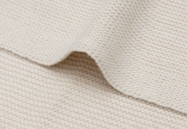 Πλεκτή Κουβέρτα Basic Knit Nougat (75x100 εκ.) – Jollein 3