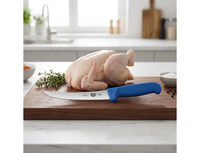 Μαχαίρι Ξεκοκαλίσματος Victorinox Fibrox με μήκος λεπίδας 15cm - Blue5.6502.15