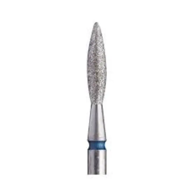 Diamond nail drill bit Flame Blu 2.3mm/10mm FA10B023/10