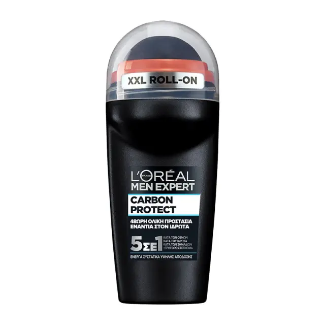 Men Expert Carbon Protect Αποσμητικό Roll-Οn 5 Σε 1 50ml