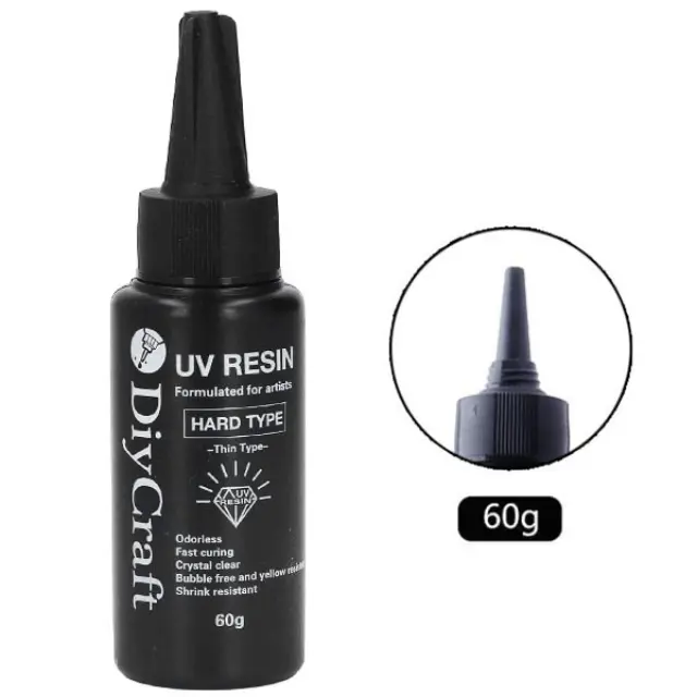 Διάφανη UV Ρητίνη, Hard - 60gr