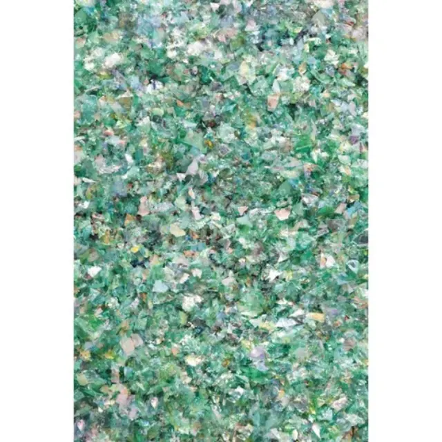Galaxy Flakes Pentart,15 g Earth green 2