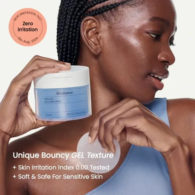 Biodance Cera-Nol Gel Toner Pads Καταπραϋντικά Pads Προσώπου, 60τμχ 2