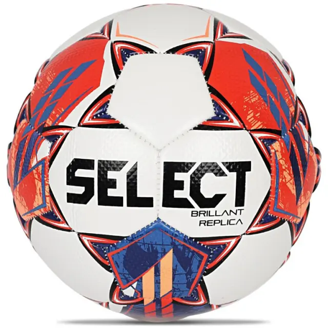Select Sport Brillant Replica V23 Μπάλα Ποδοσφαίρου Λευκή 160059 - 5 2