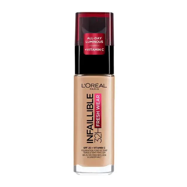 L'Oreal Infallible 32h Fresh Wear SPF25 Make-Up 30ml | Απόχρωση 140 Golden Beige