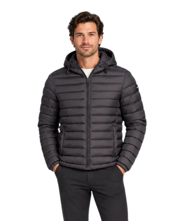 Cavalli Class - Ανδρικό Χειμερινό Μπουφάν Slim Fit WXT40AFT035-05051 Μαύρο
