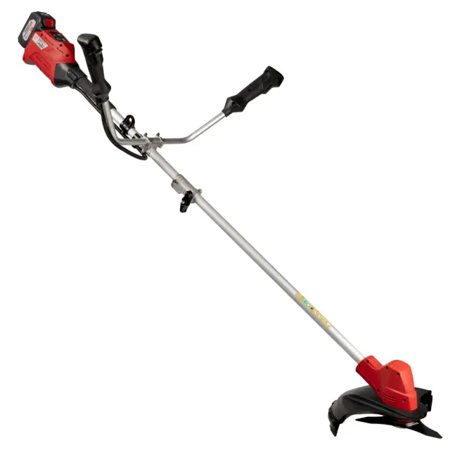 RAIDER R20 Set Χορτοκοπτικό μπαταρίας ώμου / χειρός 20V 4Ah 4.4kg RDP-BBC20 2