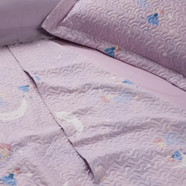 Κουβερλί 160x240 Μονό Das Home Kids 4980 Lilac 100% Microfiber 2
