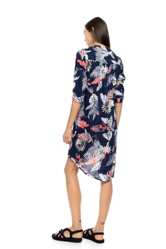 Beachwear Tropical B424 Type Pink Label 3