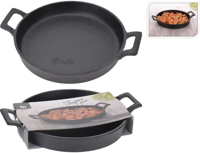 Μαντεμένιο τηγανι tapas Excellent Houseware Διαστάσεων 20x20cm C80652880
