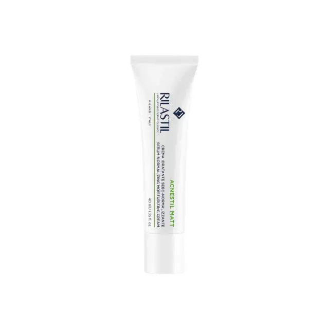 Rilastil Acnestil Mat Cream Κρέμα με Βιοτεχνολογικό Παράγωγο Ζύμωσης Pseudoalteromonas, 40ml