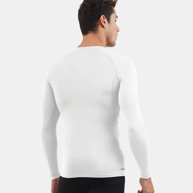 Magnetic North Base Layer Top Ανδρική Ισοθερμική Μακρυμάνικη Μπλούζα 50004-WHITE - XL 3