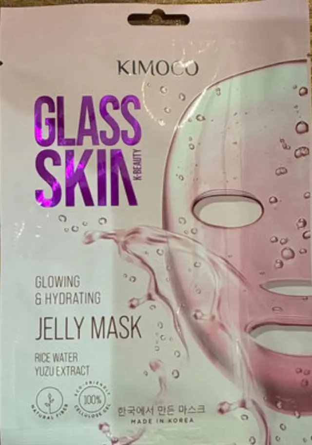Glass Skin Jelly Sheet Mask Μάσκα Προσώπου για Λάμψη και Ενυδάτωση 23 ml