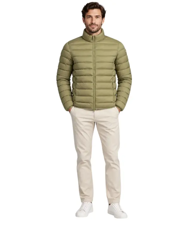 Cavalli Class - Ανδρικό Χειμερινό Μπουφάν Slim Fit WXT40CFT035-04000 Λαδί 2