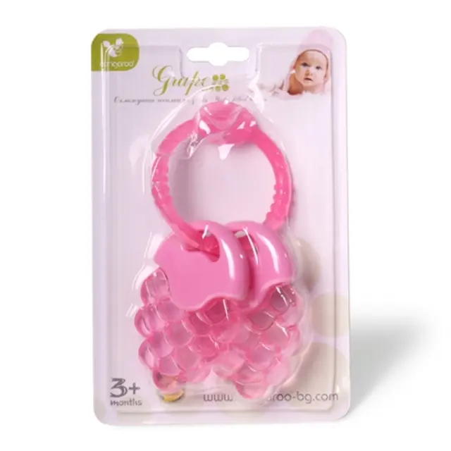 Κρίκος οδοντοφυίας Cangaroo Grape pink T2215 2