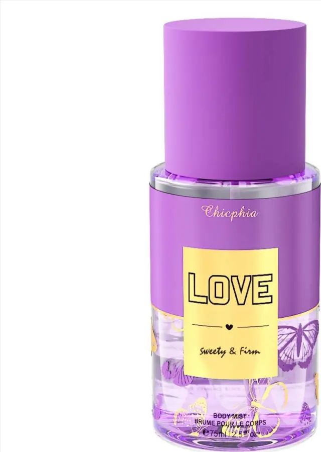 Chicphia Sweety & Firm Body Mist Γυναικείο Αρωματικό Σπρέι Σώματος 75ml
