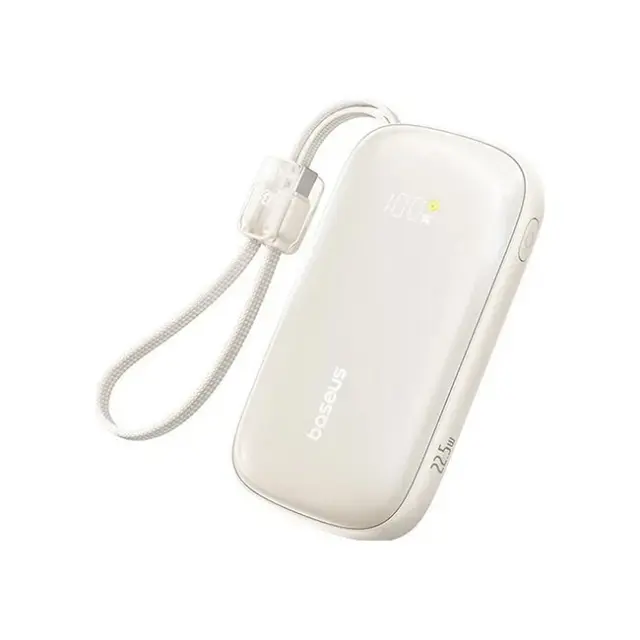 Baseus PowerBank EnerFill FC21 Qpow 3 Ultra 10000mAh 22.5W Beige