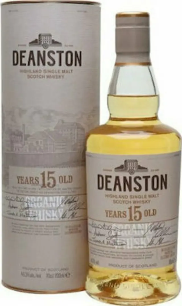 DEANSTON ORGANIC 15 YEARS AGED WHISKY 700ML