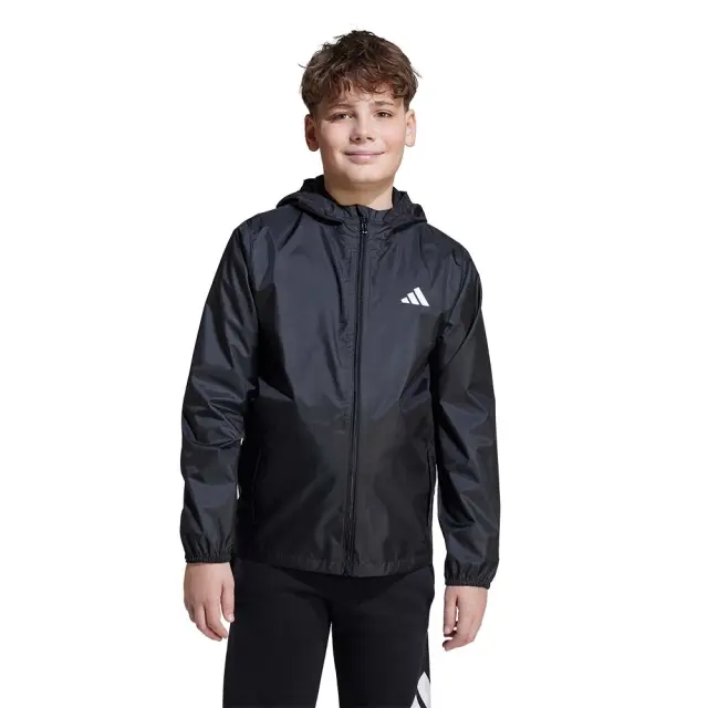 adidas Sportswear Youth Rain Jacket Μαύρο JL9046 (adidas Sportswear)