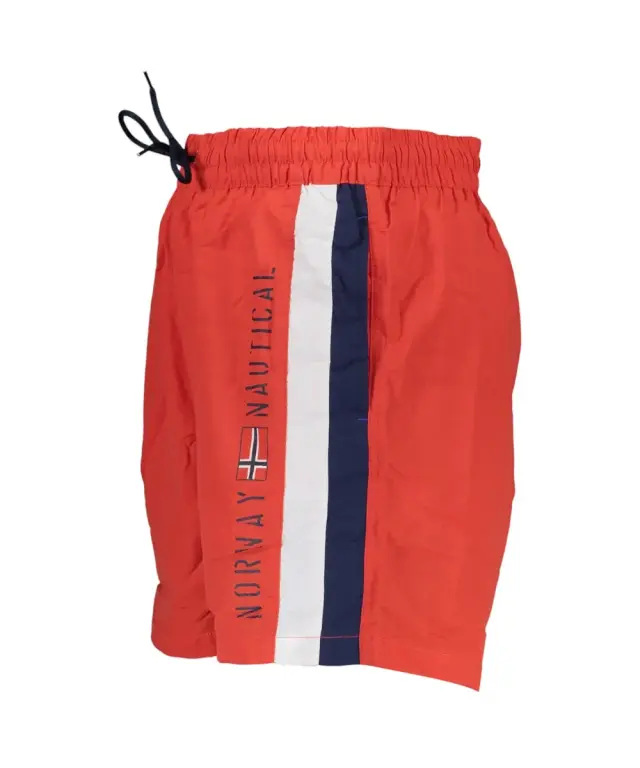 Norway Nautical School - Ανδρικό Μαγιό Σόρτς 838302-ROSSO Κόκκινο 3