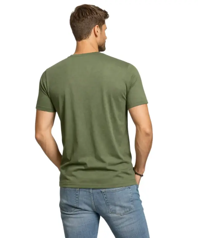 Aeronautica Militare - Ανδρική Κοντομάνικη Φανέλα SCOTI005J508-07001 Λαδί 2