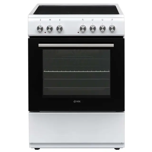 Κουζίνα Ηλεκτρική Κεραμική 69lt Π60cm Λευκό VOX CHT 6000 W