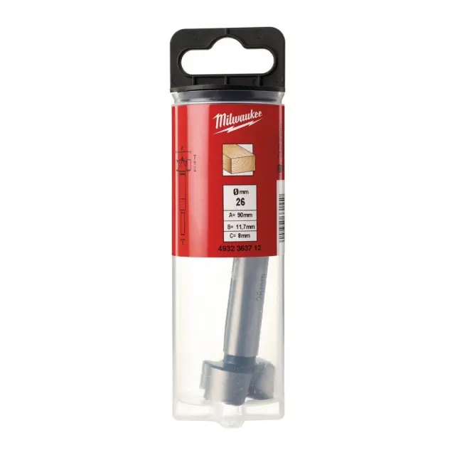 Milwaukee 4932363712 - ΤΡΥΠΑΝΙ ΜΕΝΤΕΣΕΔΩΝ 26Χ90 MW 2
