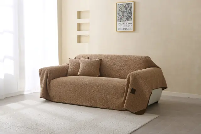 Beauty Home Ριχτάρι Μονοθέσιο Lamb Plus Art 8832 175x180 Άμμου 3