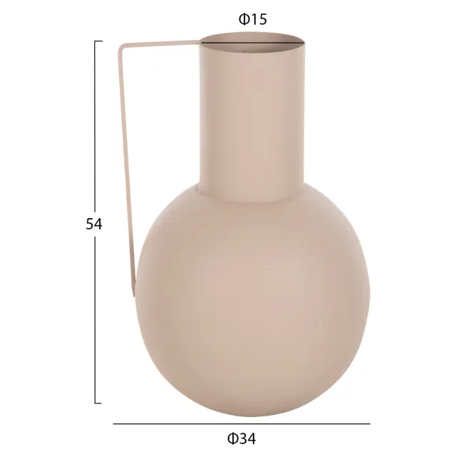 ΔΙΑΚΟΣΜΗΤΙΚΟ BAZO FB94259.01 ΜΕΤΑΛΛΟ ΣΕ ΕΚΡΟΥ Φ34x54Υ εκ. 2