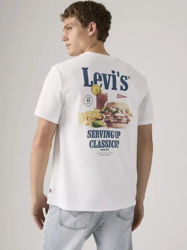 SS Relaxed Fit Tee Whites WHITE PLUS 2
