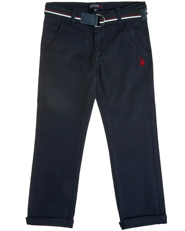Παντελόνι chinos με ζώνη Greenwich Polo Club