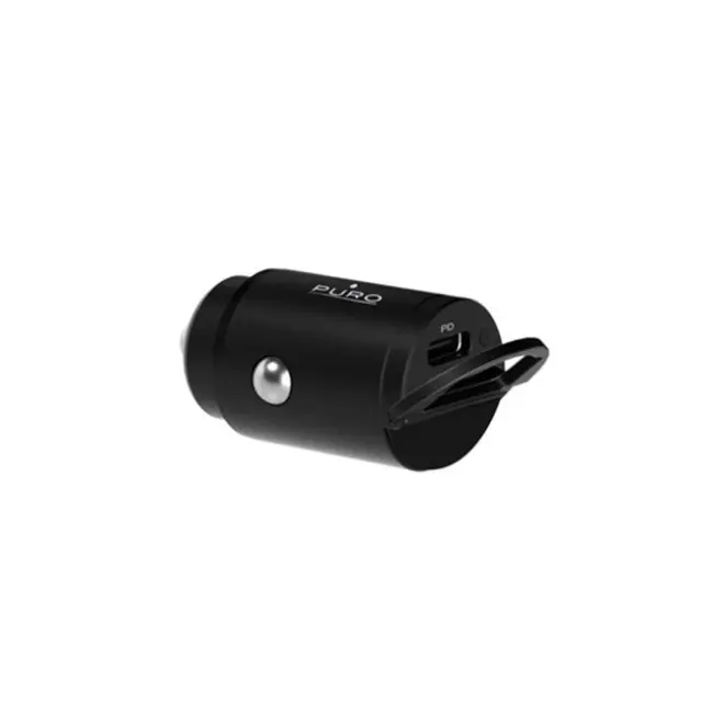 Puro Φορτιστής Αυτοκινήτου Mini 20W USB-C Black