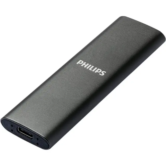 PHILIPS External SSD 250GB Ultra Speed Space Grey (FM25SS031P/00) (PHIFM25SS031P-00)