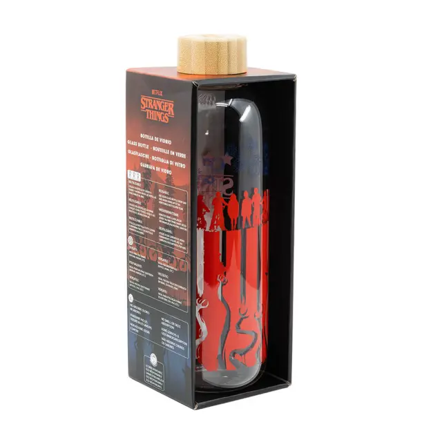 Γυάλινο μπουκάλι Stranger Things Large Glass Bottle 1030ml Stor