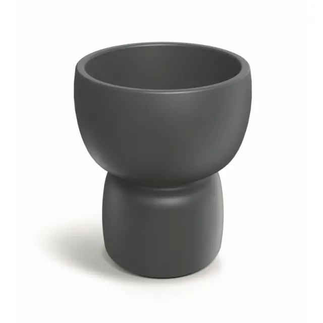 ΠΛΑΣΤΙΚΗ ΓΛΑΣΤΡΑ ETHICK DUALA D60xH68 CONCRETE GRAY