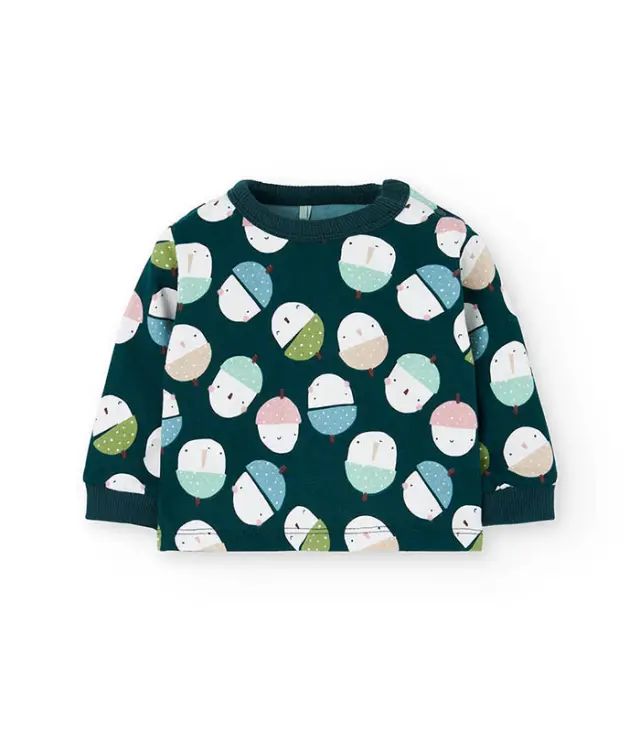 Boboli Σετ μπλούζα και παντελόνι για αγόρι COZY WINTER - 12M 3