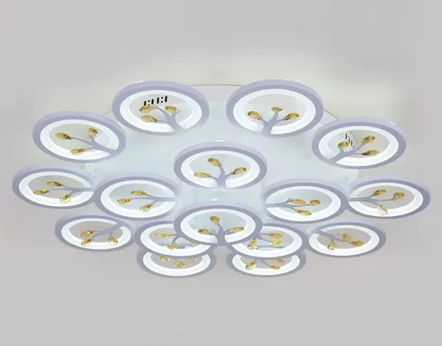 Φωτιστικό οροφής LED - Πλαφονιέρα με Dimmer - 5156-15WH - 943734 3