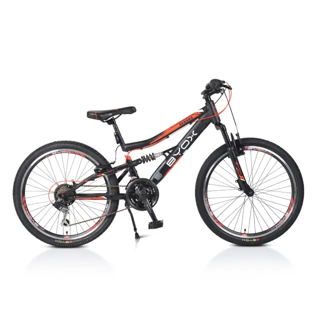 BYOX - Bicycle 24“ Versus black/red - 3800146202651