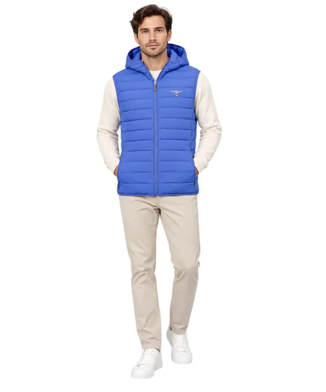 Accademia Militare - Ανδρικό Αμάνικο Μπουφάν W6S728-5682-040 Μπλε Ρουαγιάλ 2