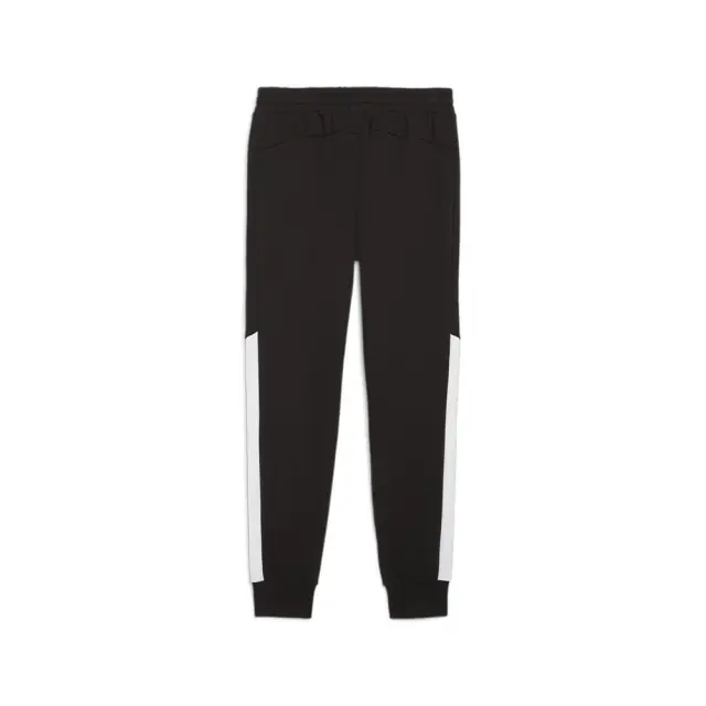 Puma Colorblock Fleece Sweatpants (681735-01) - Μαύρο 2