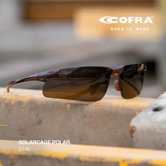 Γυαλιά πολωτικά προστασίας Cofra Solarcage Polar brown 3