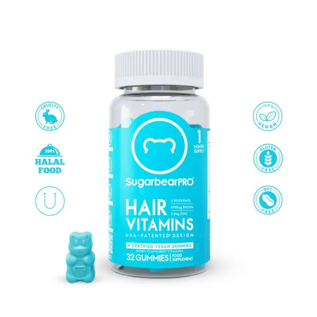 SugarBearPro Hair Vitamins 32gum 3