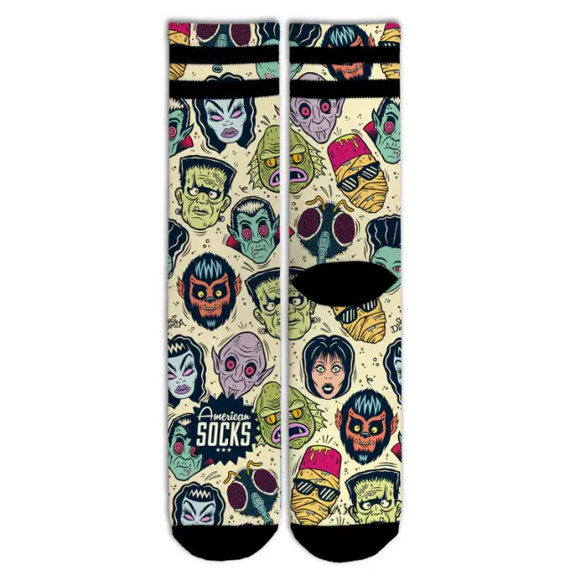American Socks Villains Mid High Signature Κάλτσες Streetwear Unisex - 37-41 (S/M) 2
