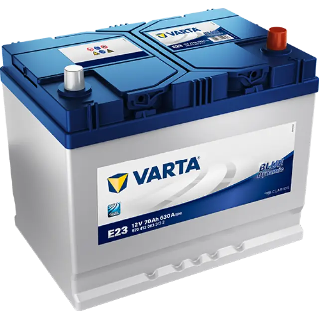 VARTA BLUELINE ΔΕΞ. ΜΠΑΤΑΡΙΕΣ E23 (70Ah/630A) 261x175x220mm