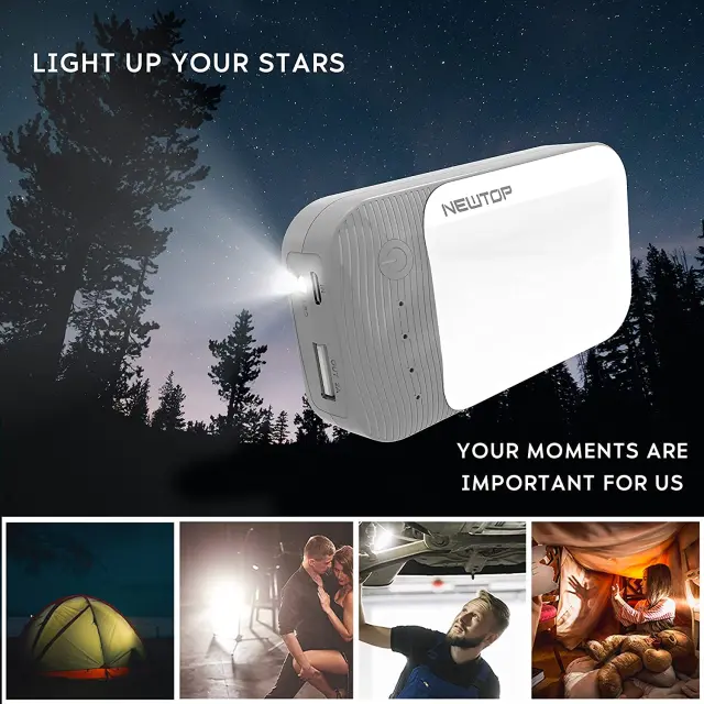 NEWTOP Powerbank PB18 5200mAh ΛΕΥΚΟ 3