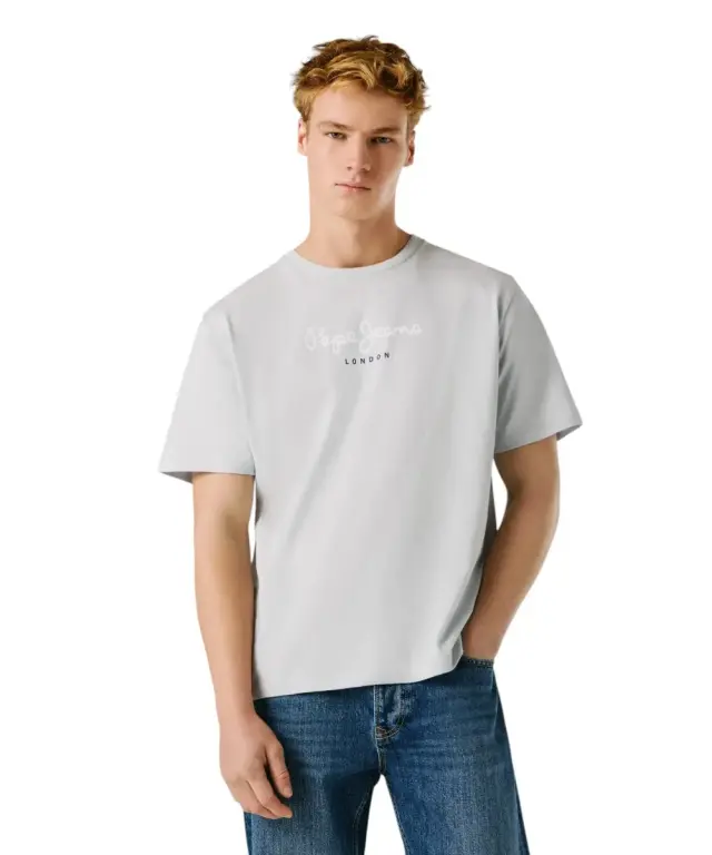 Pepe Jeans - Ανδρικό T-shirt Eggo N PM5010178-504 Γαλάζιο - XL