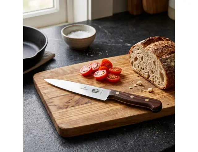 Μαχαίρι σεφ Victorinox με ξύλινη λαβή και μήκος λεπίδας 15cm5.2000.15