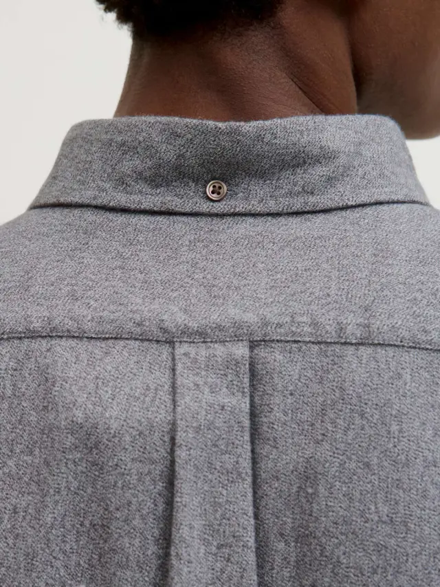 JPRBLUBARKLEY FLANNEL X-MAS L/S SHIRT CH Frost Gray 2