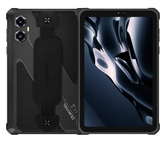 OUKITEL tablet RT3 Plus, 8", 4/128GB, 4G, 11000mAh, IP68/IP69K, μαύρο